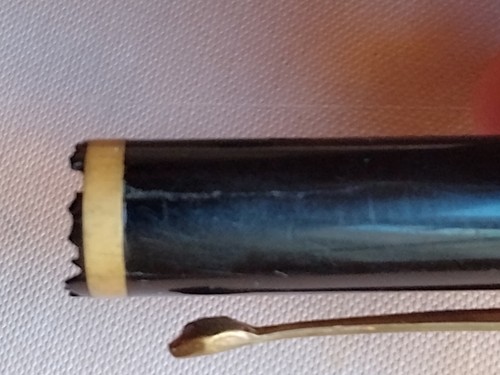 Sehr seltener Vintage Füllfederhalter FOX Feder Onix nummeriert, Vintage, defekte Kappe - Bild 8 von 23