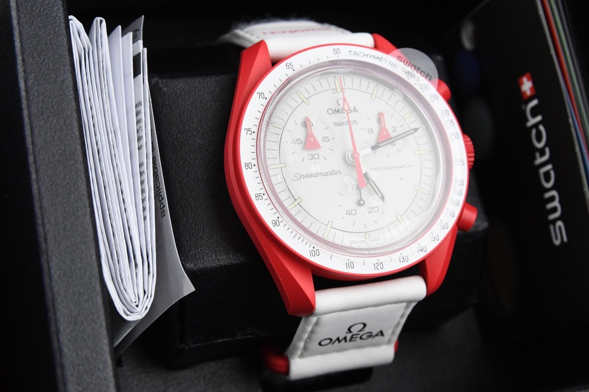 OMEGA X SWATCH MOONSWATCH MISSION TO MARS MARTE SPEEDMASTER