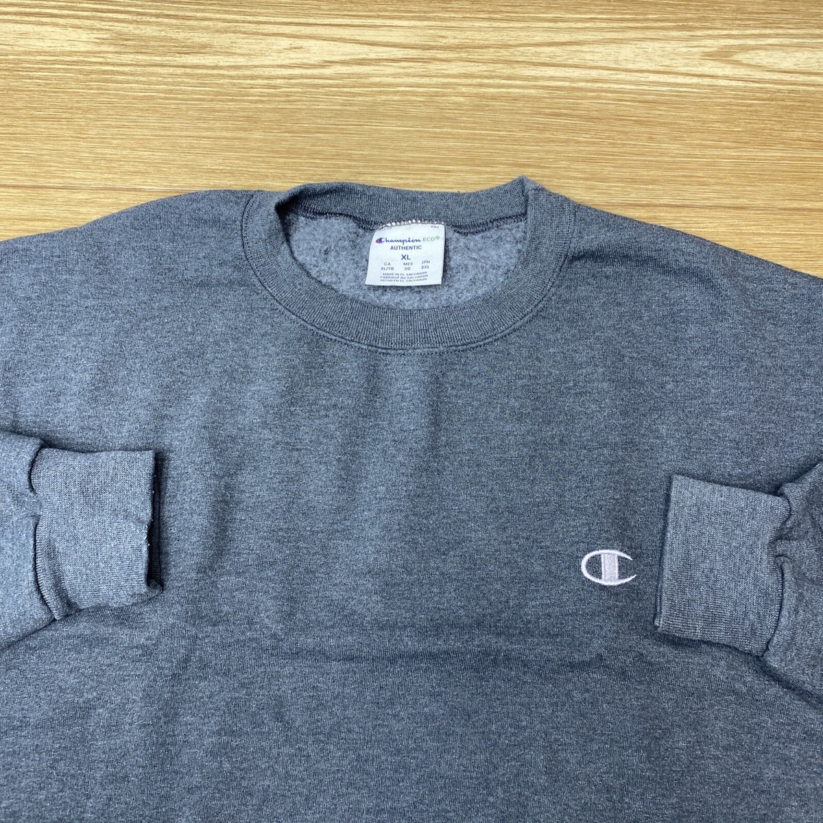 Suera Para Hombre Champion Sudadera Con Cuello Redondo Talla XL