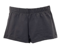 Eurotard Booty Shorts 44335 Womens Teen Black Jazz Cheer Dance XS SM MED LG XL