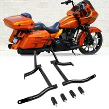 Saddle Bag Guard Crash Bar Bracket For Harley Davidson Road Glide Costom FLTRX