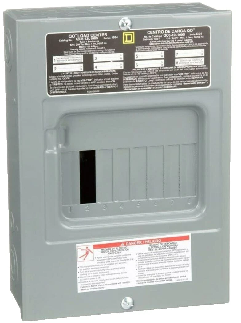 Square D Industrial Circuit Breakers 4 Poles