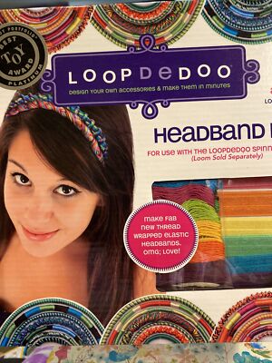 Loop De Loom NIB Weaving Spinning Loom Headband Kit 8 + Yrs Best Toy Award HTF