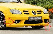 Nebelscheinwerfer Satz für RIEGER Stoßstange 70011 70013 passend für SLK R170