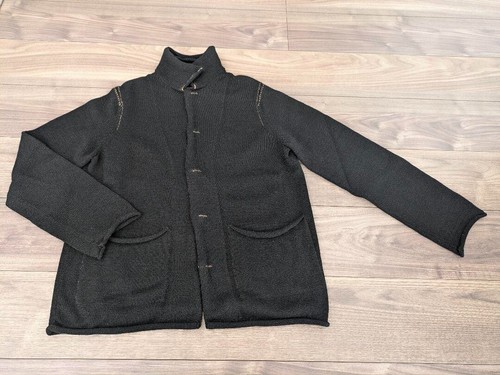 Yohji Yamamoto Knit Coat Jacket Wool Size 3 - Picture 3 of 7