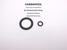 DAIWA REEL PART Lexa 100P - (2) Smooth Drag Carbontex Drag Washers #SDD10