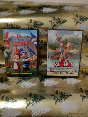 Double Feature: Vic The Viking NEW Plus, Gnome & Juliet Open-2-DVD/Movie 13SALE