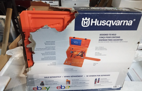 Husqvarna Powerbox Motorsägenkoffer passend für bis zu 20 Zoll Stabmodelle 576739001 - Bild 6 von 7