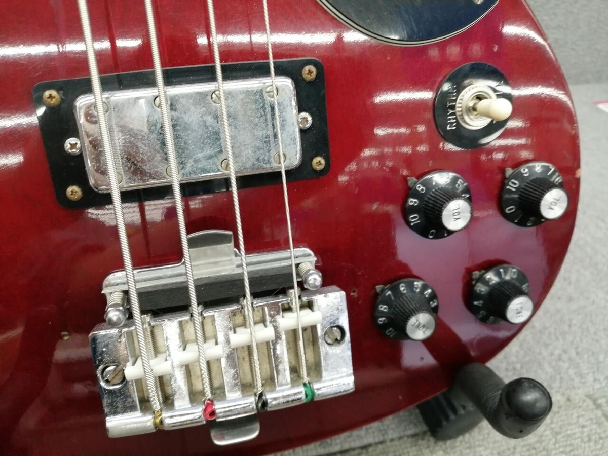 Greco EB-420 Red Made in Japan 1970s Vintage SG Type Solid