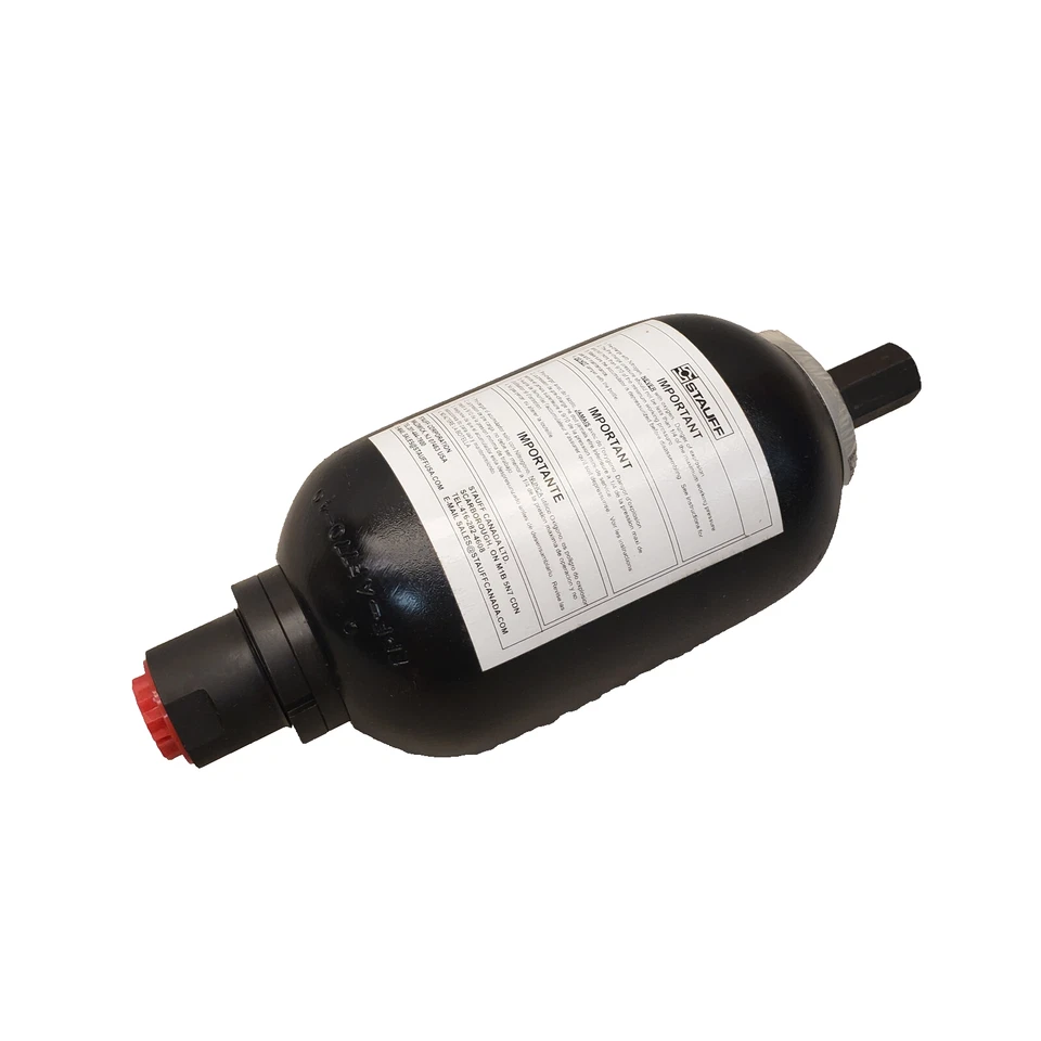 Acumulador de vejiga STAUFF 6100084087 STBA-001-3000S-B-U-U07-U-C / 1 Qt 3000 PSI Foto 3 de 4
