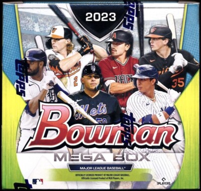 2023 Topps Bowman Mega Box Baseball Karten NEU+OVP sealed new MLB Monster 