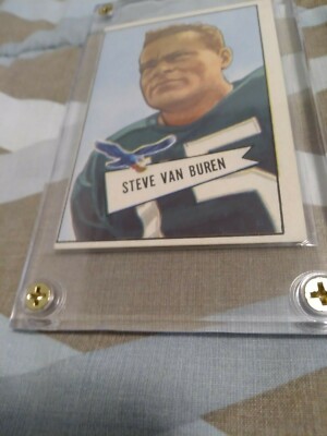 1952 Bowman Large Football # 45 Steve Van Buren, SP NEAR MINT PLUS SHAPE, O/C! 
