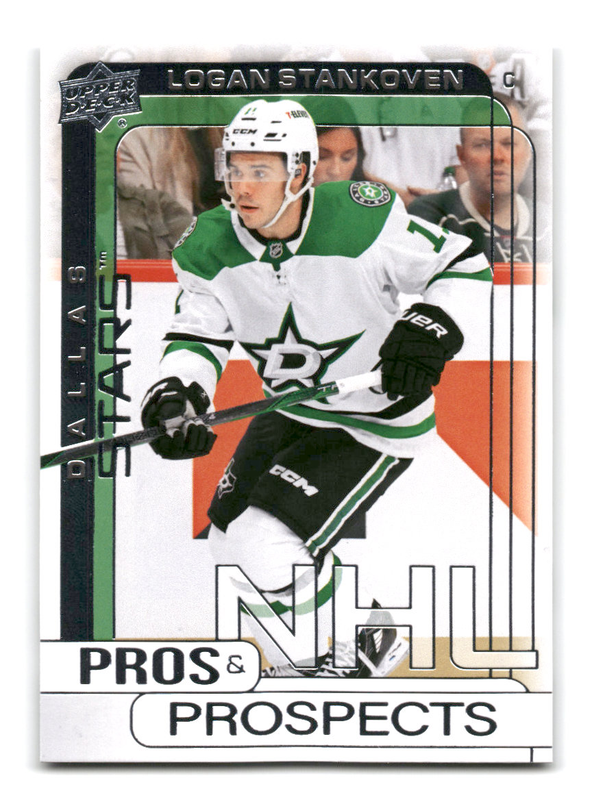 2024-25 Upper Deck Extended Logan Stankoven Pros & Prospects Insert PP-30 Hockey Card