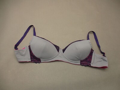 36C You! Lingerie Womens Multicolor Lined Underwire Back Closure Nursing Bra 6D