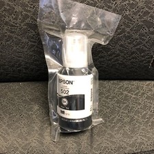 NEW  EPSON T502 EcoTank Ink Ultra-high Capacity Bottle Black 502 127ml Free Ship