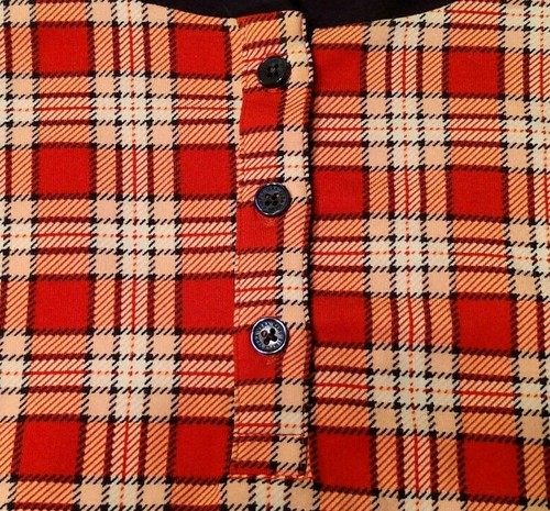 Simply Vera Wang Sleep Shirt Red Plaid Starlight Ladies Size Small NEW w/Tags - Picture 7 of 7