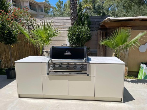 Modulare Outdoor Küche mit Gasgrill & Spüle – wetterfest & hochwertig - Bild 13 von 16