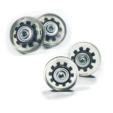 Wear-Resistant Mute Luggage Suitcase Wheels Rubber Swivel Caster Wheels Repai...