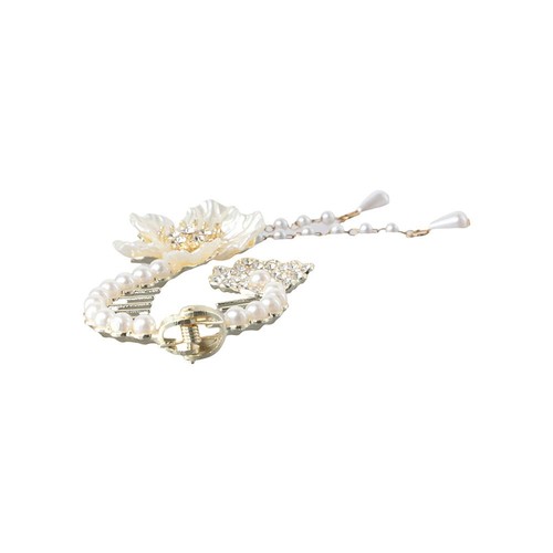 Women Hair Clip Korean Style Hairpin Camellia Horsetail Buckle Hair Accessories - Picture 5 of 12