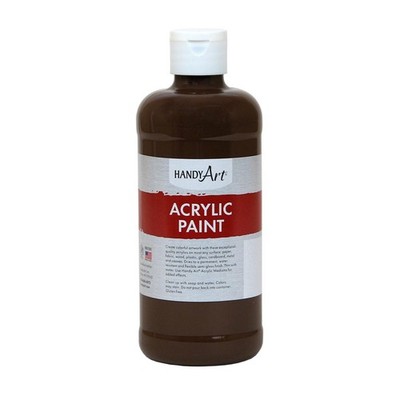 Handy Art Acrylic Paint Pint Burnt Umber