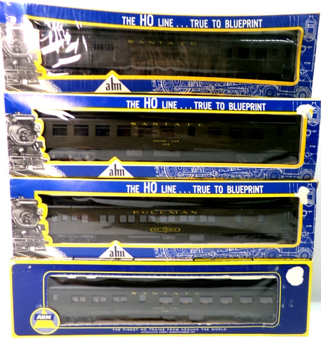 Spur HO Rivarossi Santa Fe Personen Set n OVP (Lot 6538) | Zustand: Used