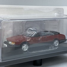Saab 900 Convertible 1991 IXO 1/43 Diecast Model Car Hachette Vol 298 Sealed