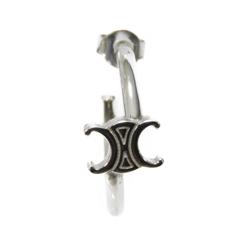 CELINE｜ (TRIOMPHE DE LYS EARRING IN STERLING SILVER (46 TRIOMPHE DE LYS EARRING IN STERLING SILVER - | CELINE