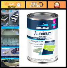 Marine Topside Paint - Aluminum Boat Coating Army Green Quart Size Durable Fi Marine Topside Paint - Aluminum Boat Coating Army Green Quart Size Durable Fi