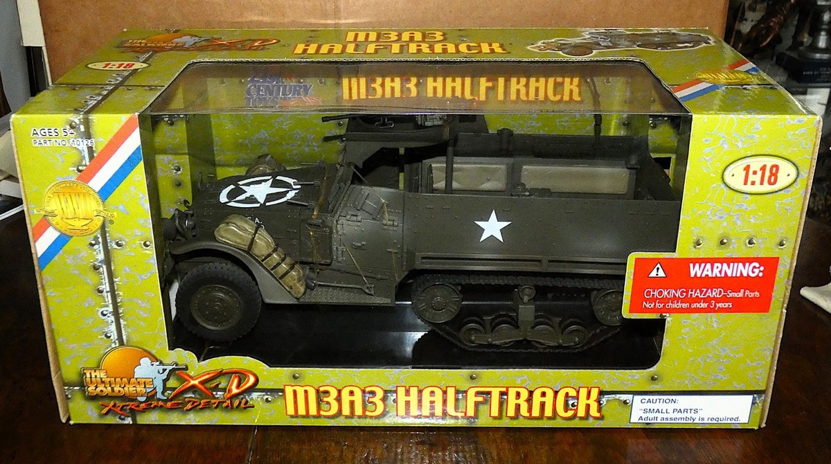 その他 21st CENTURY TOYS M3A3 HALFTRACK 1:18 The Ultimate Soldier M3A3 Halftrack 1:18 Scale 21st Century