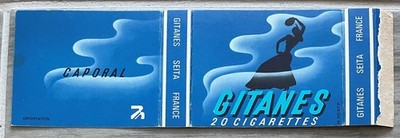 Vintage Collection - Gitanes - France   - 70s - Empty