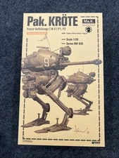 1/20 Packrete Ma.K. Maschinen Krieger pack MK-039 Plastic model WAVE Pak. KROTE