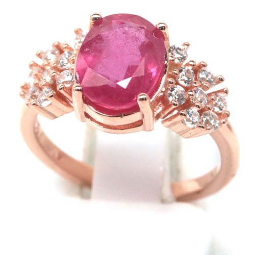 JeweBella Bague Femme Argent 925 Zircone Cubique Minimaliste - Bague Réglable Argent/Or/Or Rose Pour Mariage Et Fiançailles