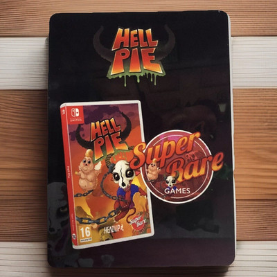 Hell Pie Logo Title Card Single SRG #85 Super Rare Games Nintendo Switch Promo