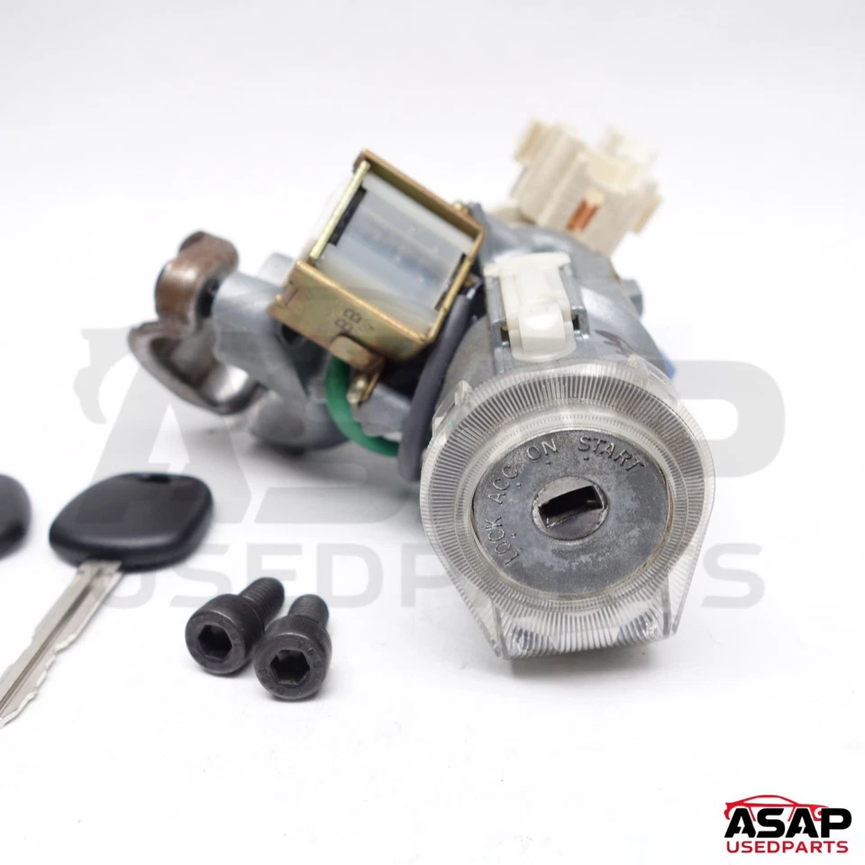 🍎 INTERRUPTOR DE ENCENDIDO CILINDRO DE BLOQUEO + 2 LLAVES NUEVAS TOYOTA RAV4 2001-2005 45020-42-3 Foto 3 de 4