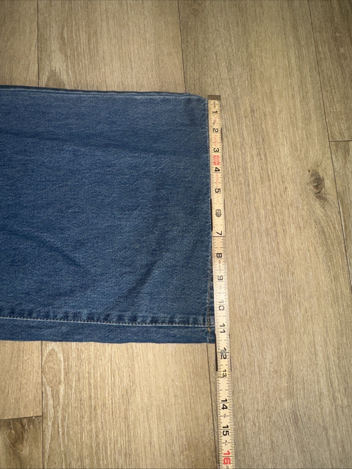 Rewash Jeans Juniors Size 7/28 Blue Denim Wide Leg Loose Baggy Grunge Skater NEW