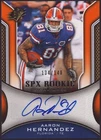 AARON HERNANDEZ - TRADING/SPORTS CARD SIGNED