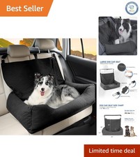 Comfort-Focused Dog Car Bed for Medium to Large Breeds - Easy Installation