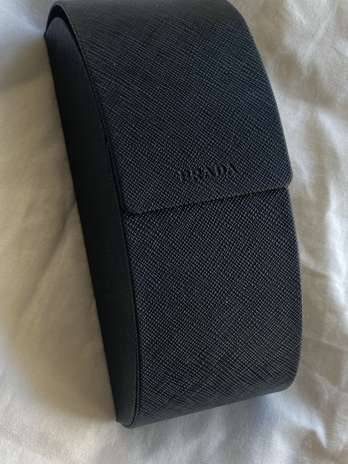 PRADA Black Eyeglasses Sunglasses Half Circle Magnetic Hard Case thumbnail 10