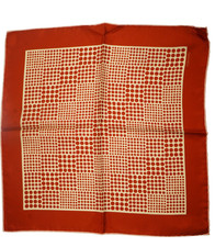NWT TOM FORD Red Polka Dot Silk Pocket Square Italy 16"