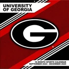2025 GEORGIA BULLDOGS TURNER SPORTS TEAM 16 MONTH  WALL CALENDAR,