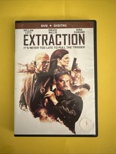 EXTRACTION DVD 2015 BRUCE WILLIS - LIKE NEW CONDITION - FAST FREE SHIPPING