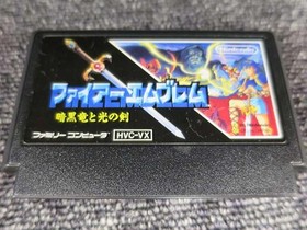 Nintendo Fire Emblem: Dark Dragon & Sword of Light NES Famicom Game, Used