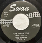 The Beatles - She Loves You / I'll Get You - Original Swan 45 rpm 7" Record VG