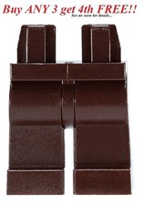    NEW Lego Legs Pants MINIFIGURE MINIFIG Plain DARK BROWN Boy/Girl Bottoms