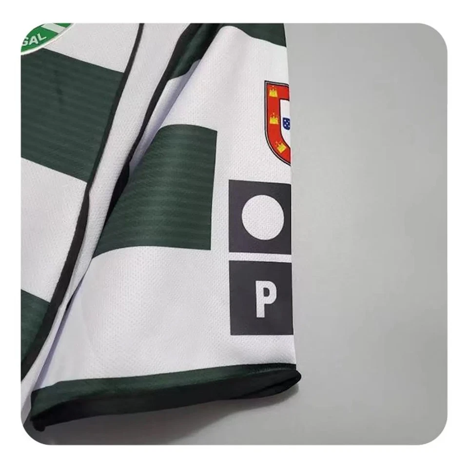 Camiseta deportiva Cristiano Ronaldo Sporting CP 2002/03 Foto 2 de 4