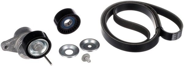 Gates Keilrippenriemensatz Micro-V® Unique Fit K016PK1823XS FüR Dacia Duster 1 2-image
