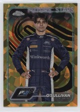 2024 Topps Chrome Sapphire Edition Formula 1 Gold /50 Zak O'Sullivan #29 00y3