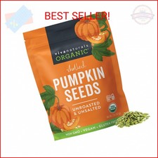 Viva Naturals Organic Pumpkin Seeds, 2 lb (32 oz, 907 g) – Shelled, Unroasted, U 14.94 per gallon