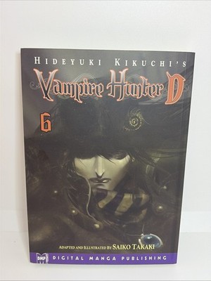 1st Edition Vampire Hunter D Vol 6 Trade Paperback DMP Manga English RARE OOP