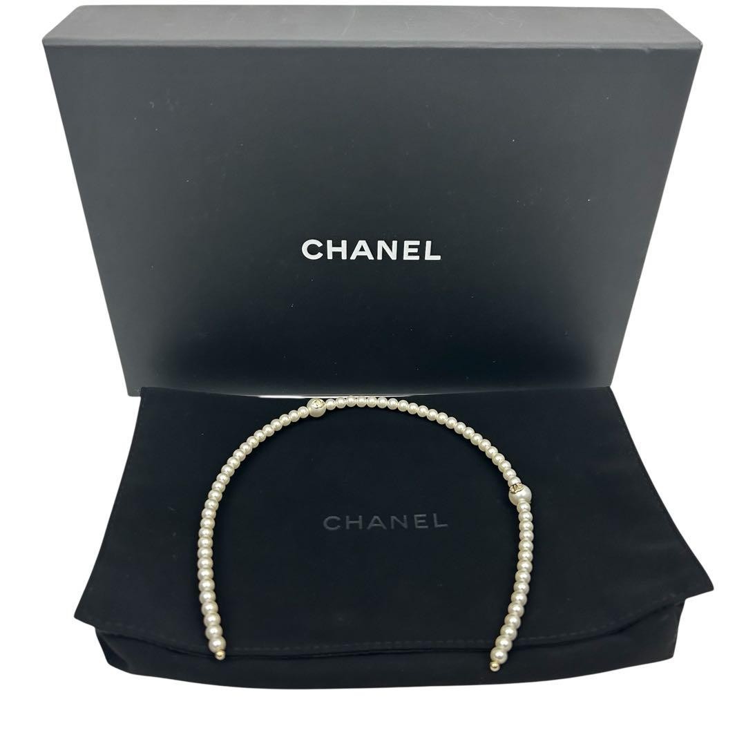 Chanel headband with box & bag Accessories | Chanel Headband With Box Bag | Poshmark main image 2